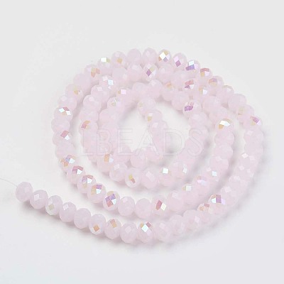 Electroplate Glass Beads Strands EGLA-A034-J10mm-L05-1
