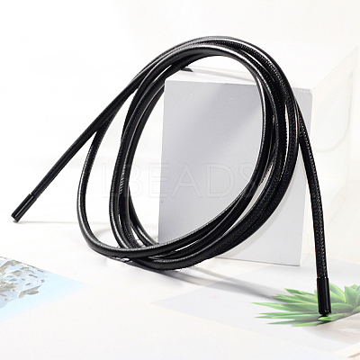 Round PU Leather Cord Tie Knot Belts for Dress DIY-WH20007-802B-02-1