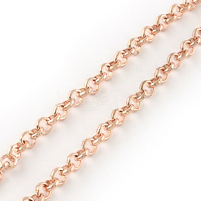 Iron Rolo Chains CH-J001-BL3.2-RG-1