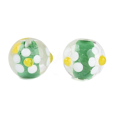 Handmade Bumpy Lampwork Beads LAMP-N042-21A-02-1