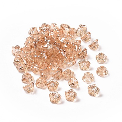 Electroplate Glass Beads EGLA-I012-A04-1