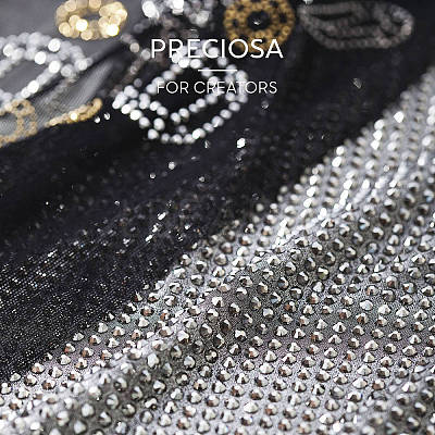 Preciosa® Crystal Hotfix Flatback Stones Y-PRC-HSS10-50230-1