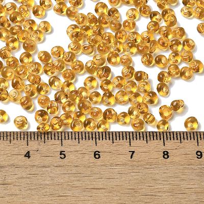 Transparent Colours Glass Seed Beads X1-SEED-P006-02A-15-1