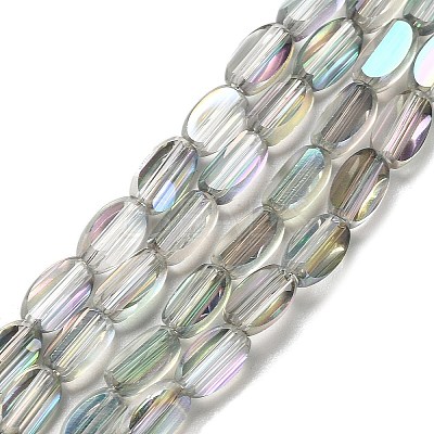 Electroplate Glass Beads Strands EGLA-P064-01A-FR04-1
