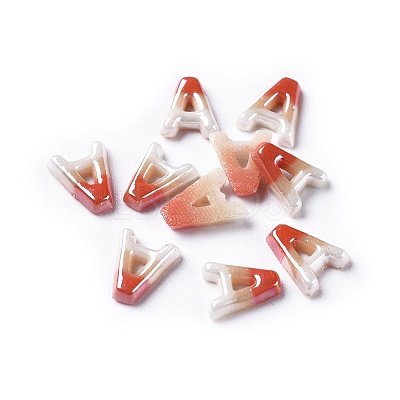 Opaque Glass Cabochons GGLA-S038-05-1