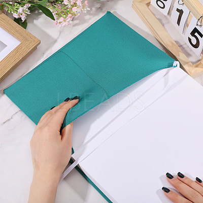 Polyester Book Cover OFST-WH0004-144M-1