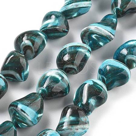 Dyed Natural Trochus Shell Beads Strands BSHE-Z006-02A-1