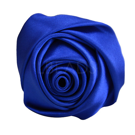 Satin Fabric Handmade 3D Rose Flower PW-WG90241-29-1