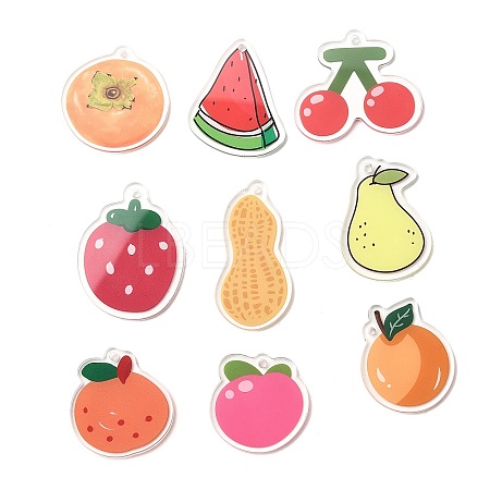 Printed Acrylic Pendants FIND-I057-01-1