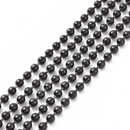 304 Stainless Steel Ball Chains STAS-XCP0001-67EB-1