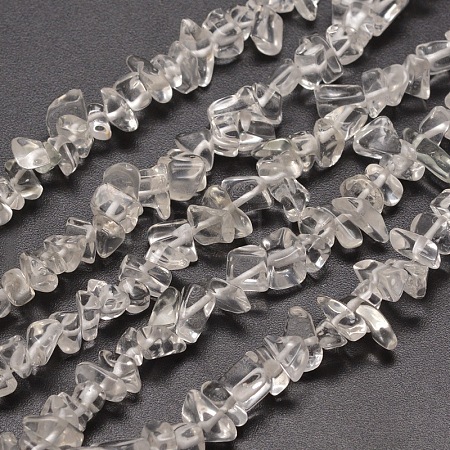 Glass Chip Bead Strands X-G-M205-09-1