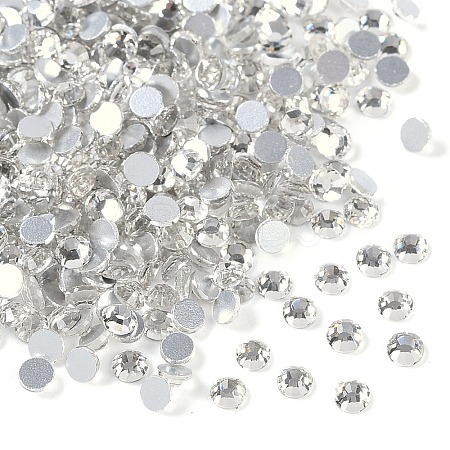 Glass Flat Back Rhinestone RGLA-C002-SS8-001-1