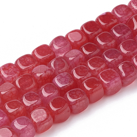 Natural Agate Beads Strands G-S287-07-1