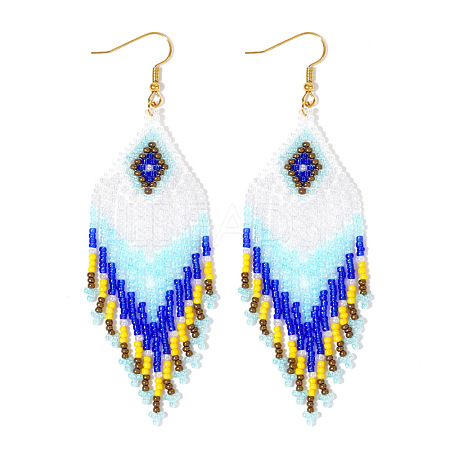 Bohemian Tassel Beaded Earrings for Women EI4947-1