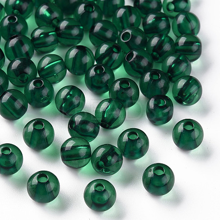 Transparent Acrylic Beads LS-MACR-S370-A8mm-735-1
