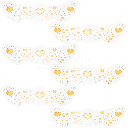 10Pcs Transfer Sticker Proof Removable Temporary Tattoos Stickers DIY-SP0003-65A-06-1