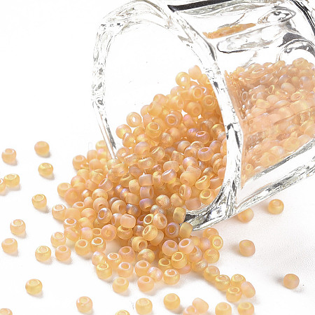 12/0 Grade A Round Glass Seed Beads SEED-Q010-M532-1