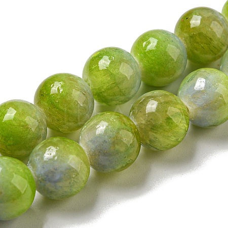 Dyed Natural Jade Beads Strands G-F764-03A-1