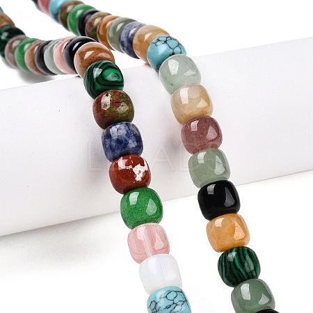 Natural Mixed Gemstone Beads Strands G-T138-148-1