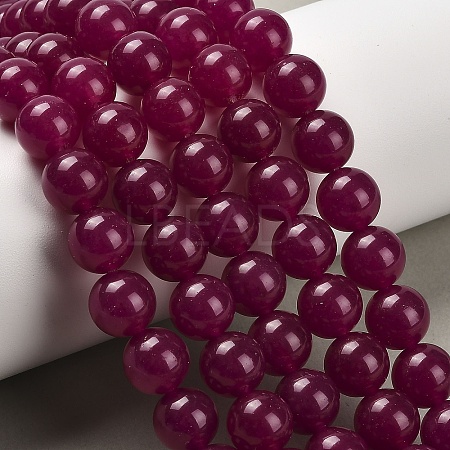 Natural & Dyed Malaysia Jade Bead Strands X-G-A146-10mm-A15-1