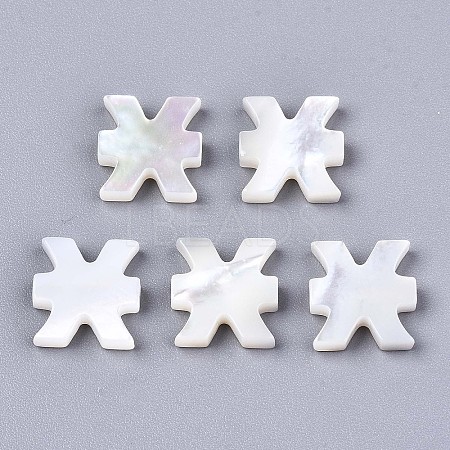 Natural White Shell Beads LS-SSHEL-ZX004-02E-1