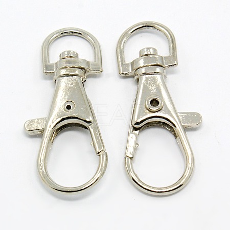 Alloy Swivel Lobster Claw Clasps - Lbeads.com
