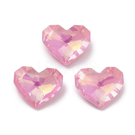 Glass Rhinestone Cabochons RGLA-G020-04D-123AM-1