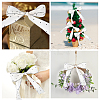 1Roll Printed Polyester Chiffon Ribbons OCOR-CY0002-35C-4