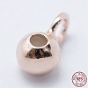 925 Sterling Silver Tube Bails STER-I014-3mm-25RG-3