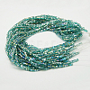 Electroplate Glass Beads Strands X-EGLA-D018-4x4mm-53-2