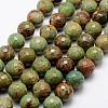 Natural Green Opal Beads Strands G-K209-05A-16mm-1