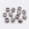 Tibetan Style Wavy Spacer Beads TIBEP-A11067-B-FF-1