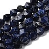 Natural Sodalitee Beads Strands G-Z119-A35-02-3