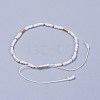 Adjustable Nylon Thread Braided Beads Bracelets BJEW-JB04374-4