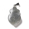 Natural Labradorite Pendants G-F714-01C-2