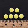 Opaque Acrylic Beads PAB702Y-B01-01-4