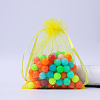 Rectangle Organza Drawstring Bags CON-PW0001-054C-10-1