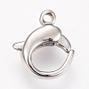 Tarnish Resistant 304 Stainless Steel Lobster Claw Clasps STAS-O114-059P-A-2