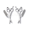 Non-Tarnish 304 Stainless Steel Pendants STAS-P324-24P-1