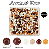 Opaque Acrylic Beads SACR-PA0001-04A-01-2