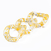 Transparent Acrylic Linking Rings OACR-N009-015A-B01-1