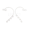 316 Stainless Steel Ear Cuff Findings X-STAS-H148-04P-2