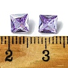 Cubic Zirconia Cabochons ZIRC-P116-01B-15-3