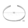 Brass Cuff Bangles JB533A-5