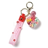 Perfume Bottle Acrylic Pendant Keychain Decoration KEYC-D018-02-2