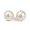 Compressed Cotton Pearl Beads WOVE-V001-A02-6mm-1