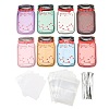 48Pcs DIY Valentine's Day Card Craft Kits PW-WG68080-01-1