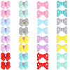 32Pcs 16 Colors Food Grade Eco-Friendly Silicone Focal Beads SIL-PA0001-33-7
