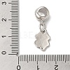 Rack Plating Alloy Enamel European Dangle Charms PALLOY-S189-09P-02-3