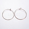 Brass Wine Glass Charm Rings Hoop Earrings X-EC067-4RG-2